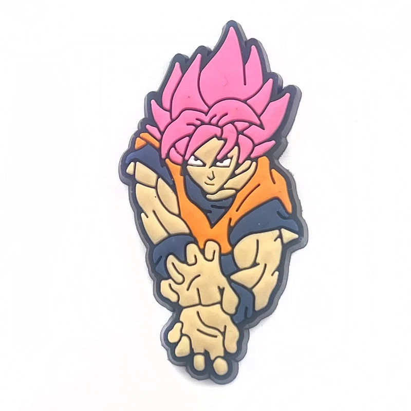 New JIBBITZ Dragon Ball Shoe Charm For Clogs PVC Waterproof Sandals Decorate Buckle Decorations Accessories Toys Gift