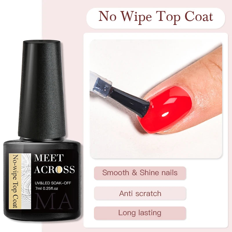 Meet Across UV Base Top Coat Gel Polish for Durable Manicures - Smarsty