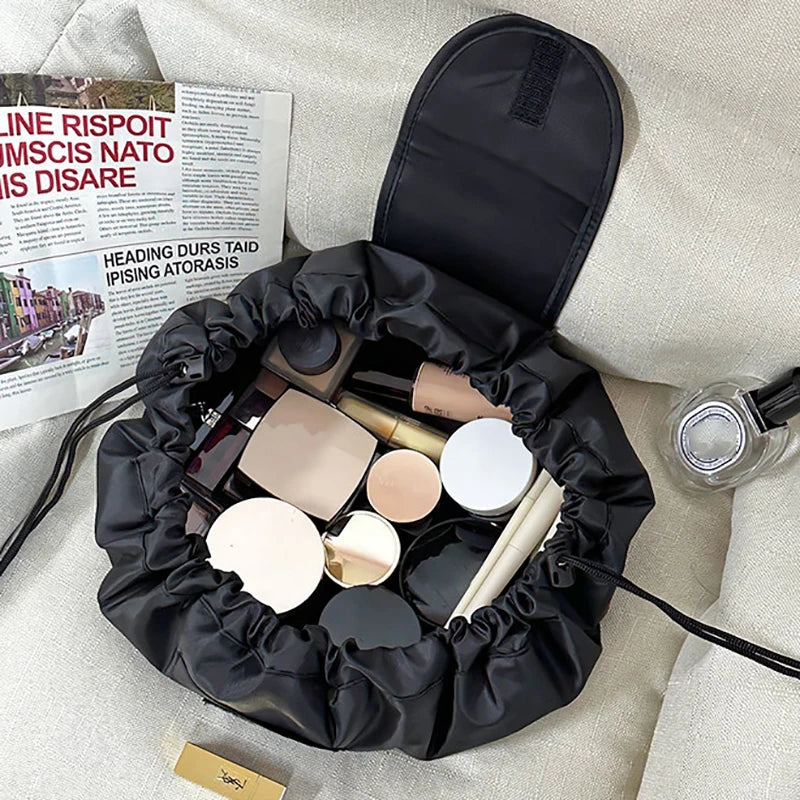 Waterproof Drawstring Cosmetic Bag Travel Makeup Organizer - Smarsty