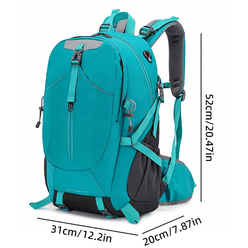 40L Hiking Camping Backpack Travel Rucksack with Rain Cover Outdoor Climbing Knapsack Large Luggage Weekend Sport Schoolbag Men by Smarsty