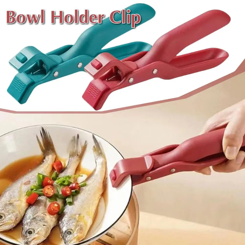 Anti-scald Clip Silicone Kitchen Anti Scald Plate Bowl Dish Pot Holder Anti-hot Clip Lifter Kitchen Accessories Gadget 2024 by Smarsty