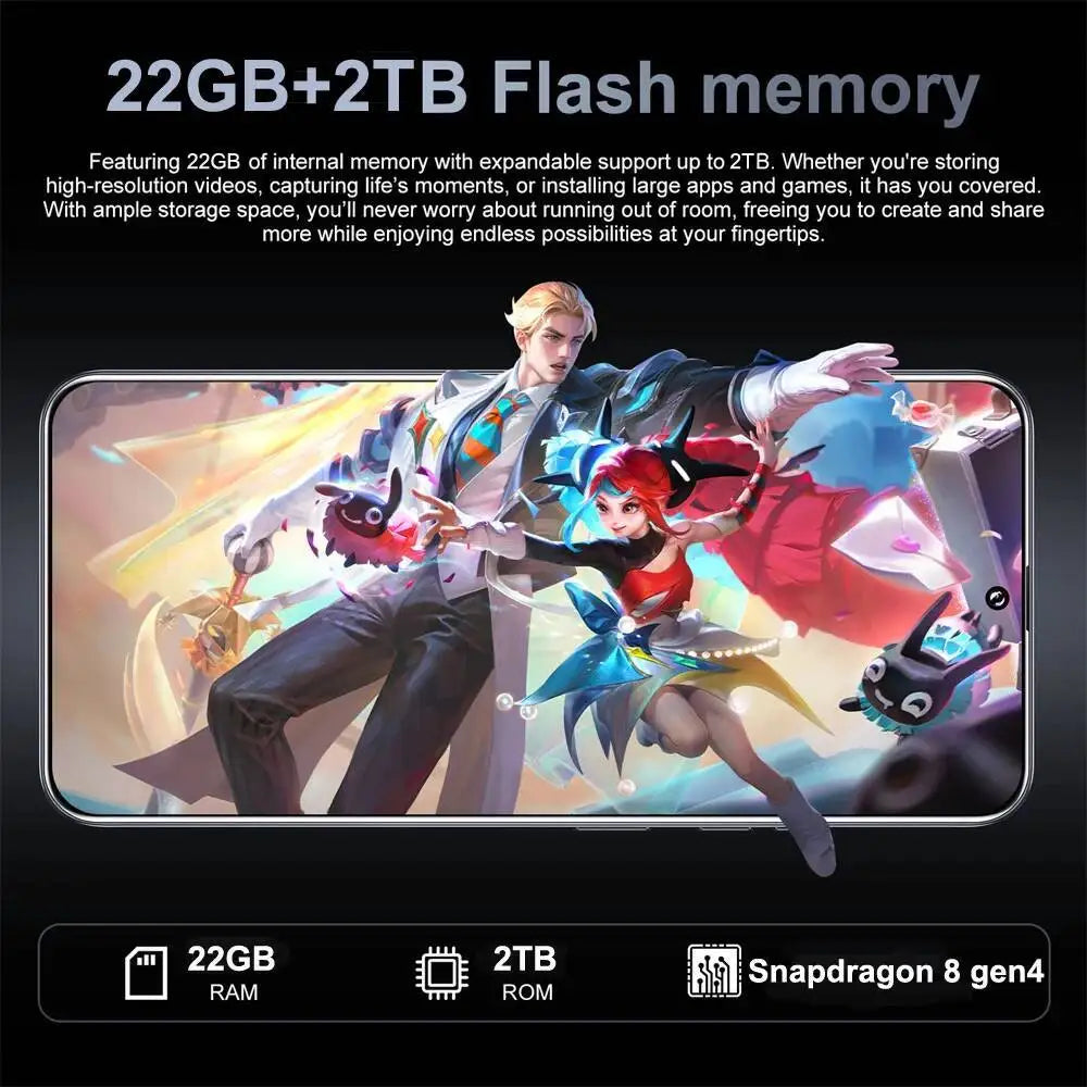 New 2025 HOT 15 Ultra 7.0HD Global Edition Original Smart Dual Card Facial Recognition Function 8000mAh Battery