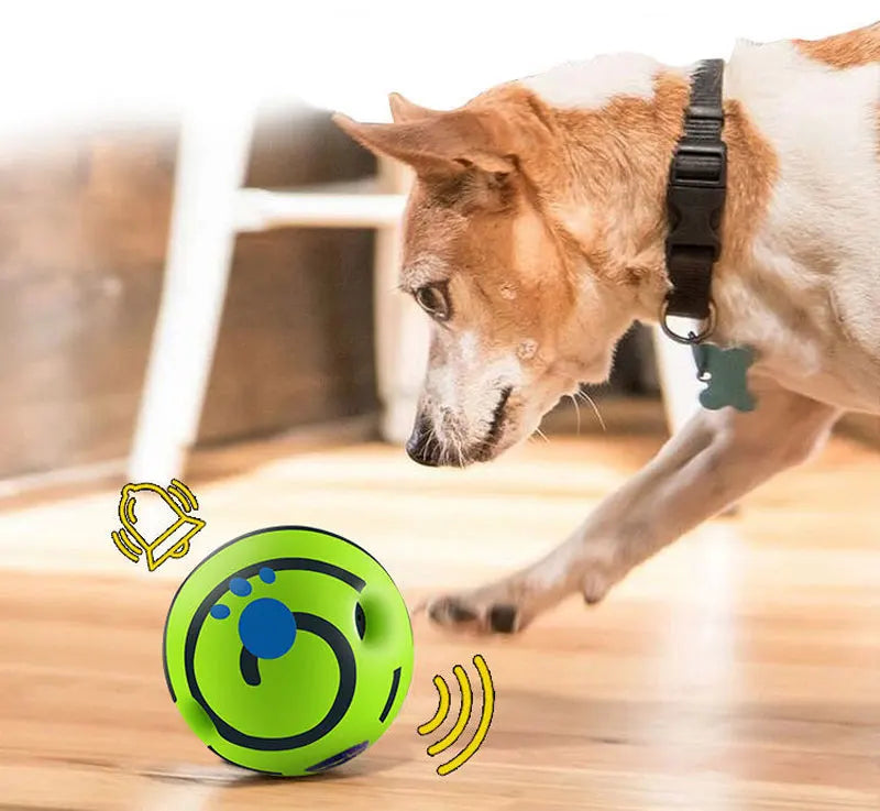 Wobble Wag Giggle Ball Engaging Dog Toy for Fun - Smarsty