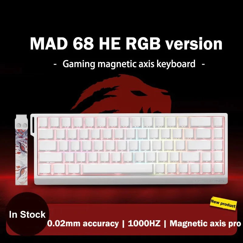 Mechanical Keyboard With Hot Swap And Adjustable Keystroke