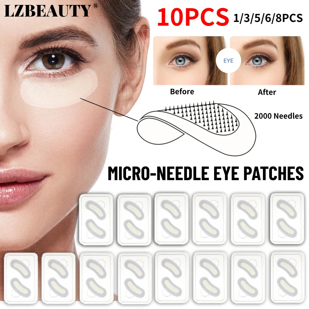 Microneedle Eye Patches for Dark Circles and Wrinkles - Smarsty
