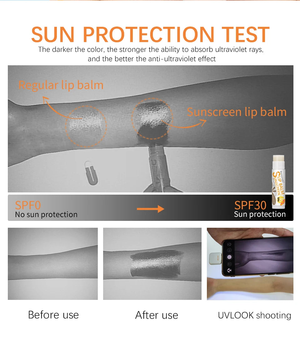 Sunscreen Lip Balm SPF 30 Moisturizing Flavor Variants - Smarsty