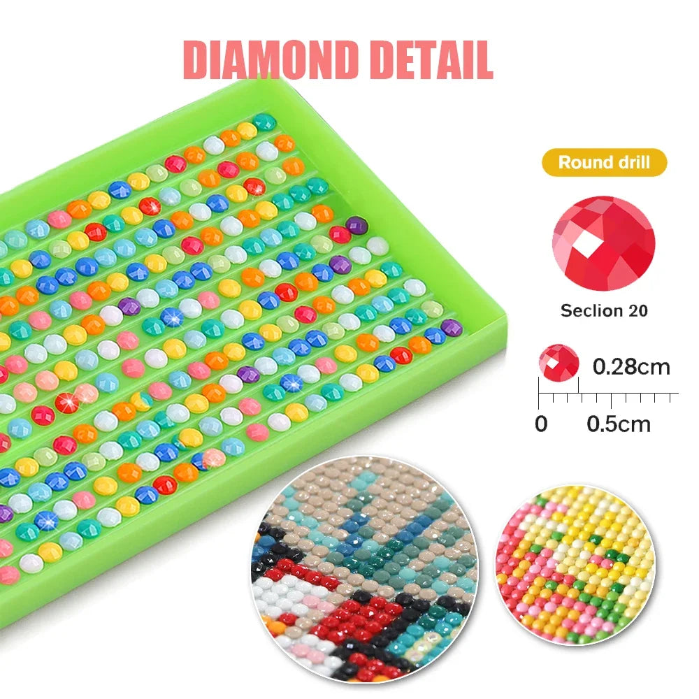 5D Diamond Art Aurora Landscape DIY Wall Decor - Smarsty
