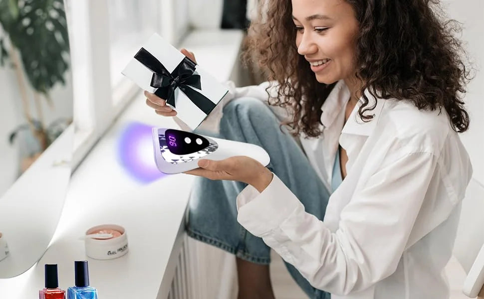 Handheld UV LED Nail Dryer Mini Rechargeable Lamp - Smarsty