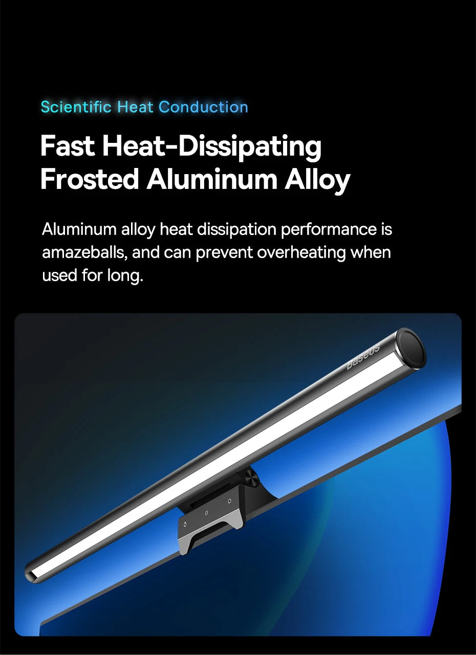 Baseus LED Screen Light Desk Lamp for Reading - Smarsty