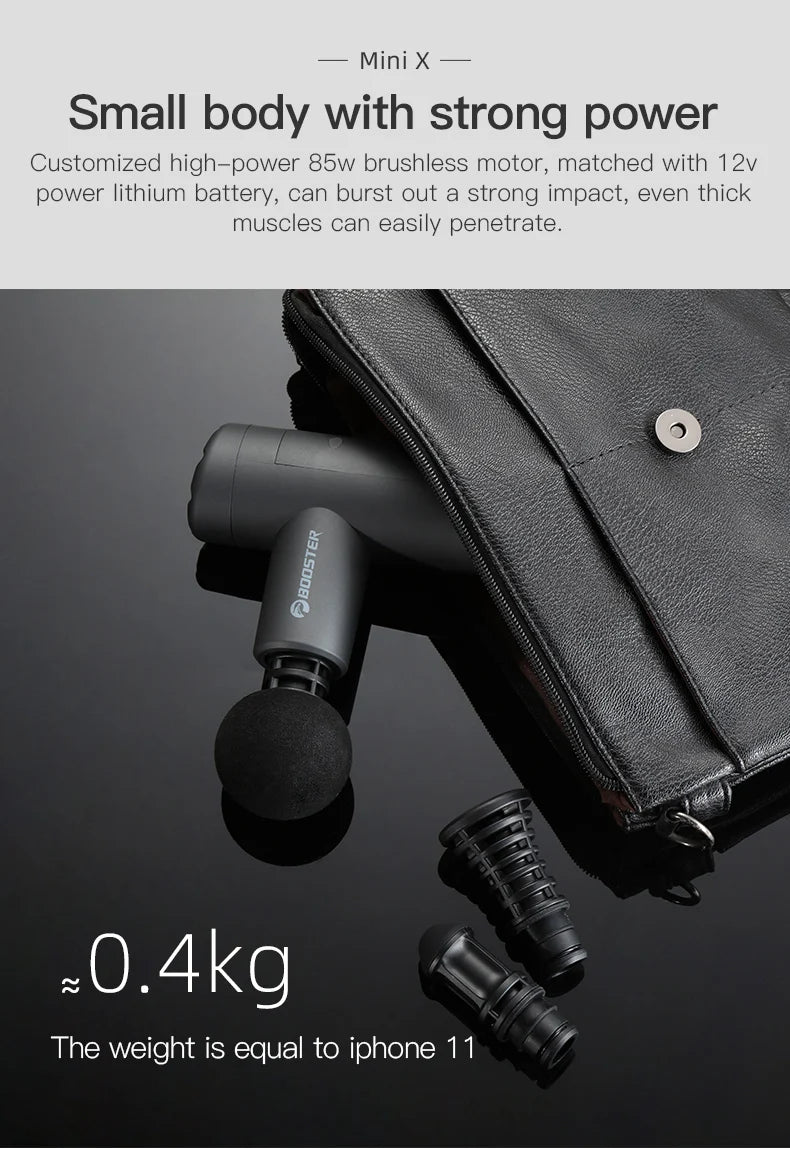 Booster Mini X Massage Gun for Deep Tissue Relief - Smarsty