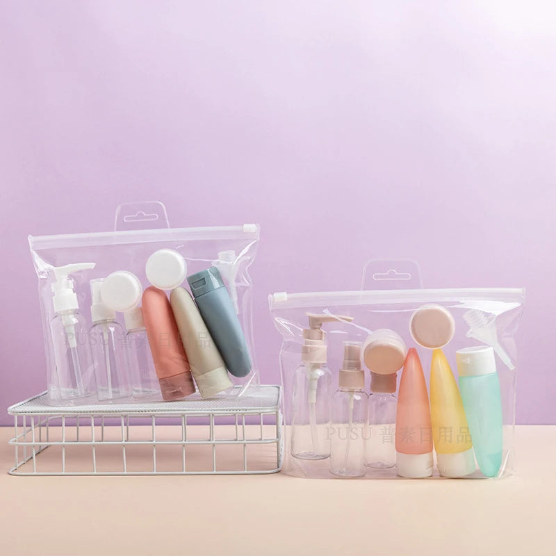 Travel Refillable Bottle Set for Toiletries Essentials - Smarsty