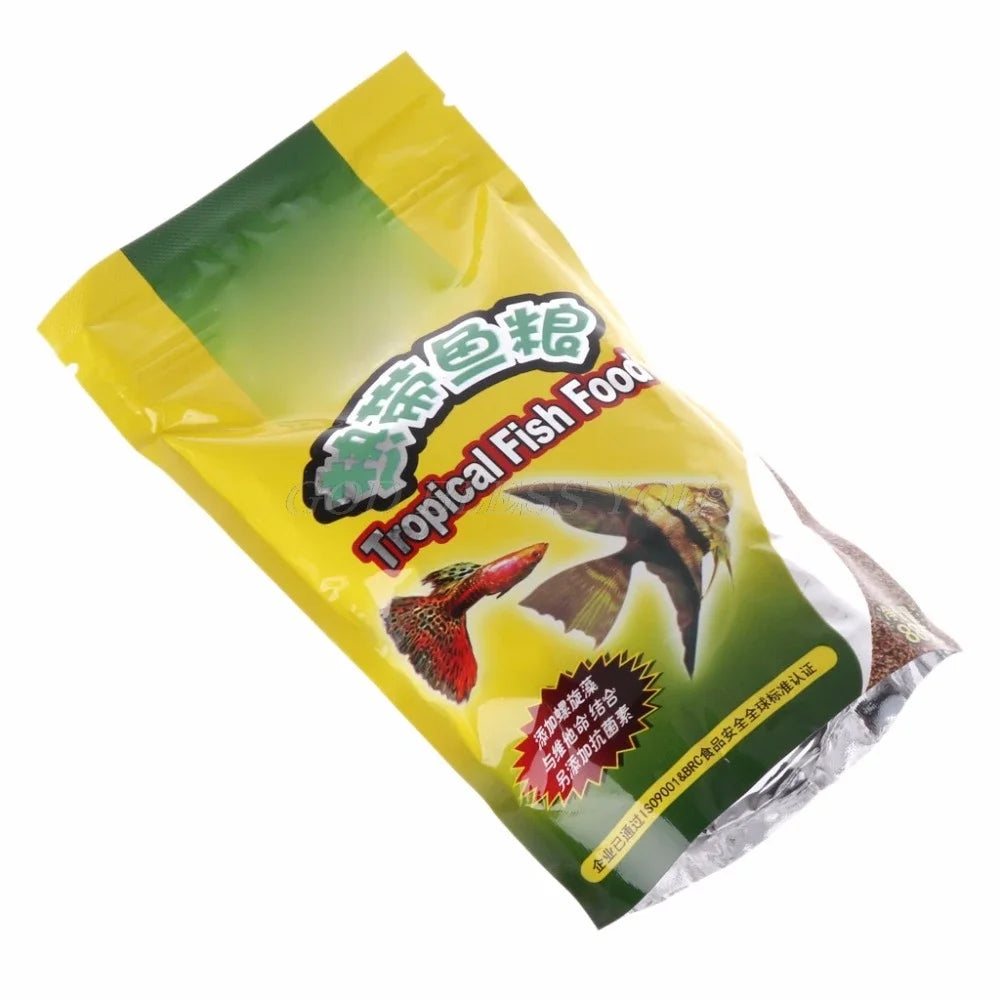 Tropical Fish Food for Guppies and Lantern Fish - Smarsty