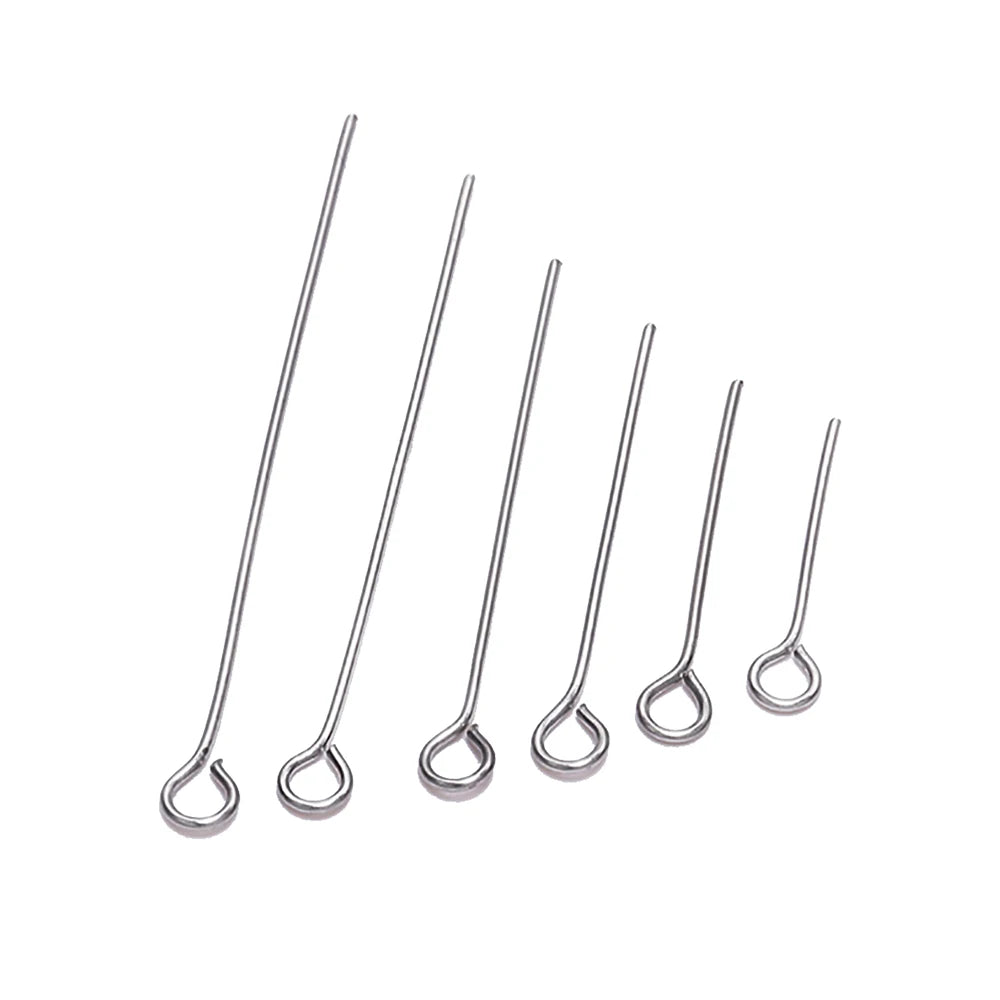 100Pcs Stainless Steel Flat Head Pins for Jewelry Making - Smarsty