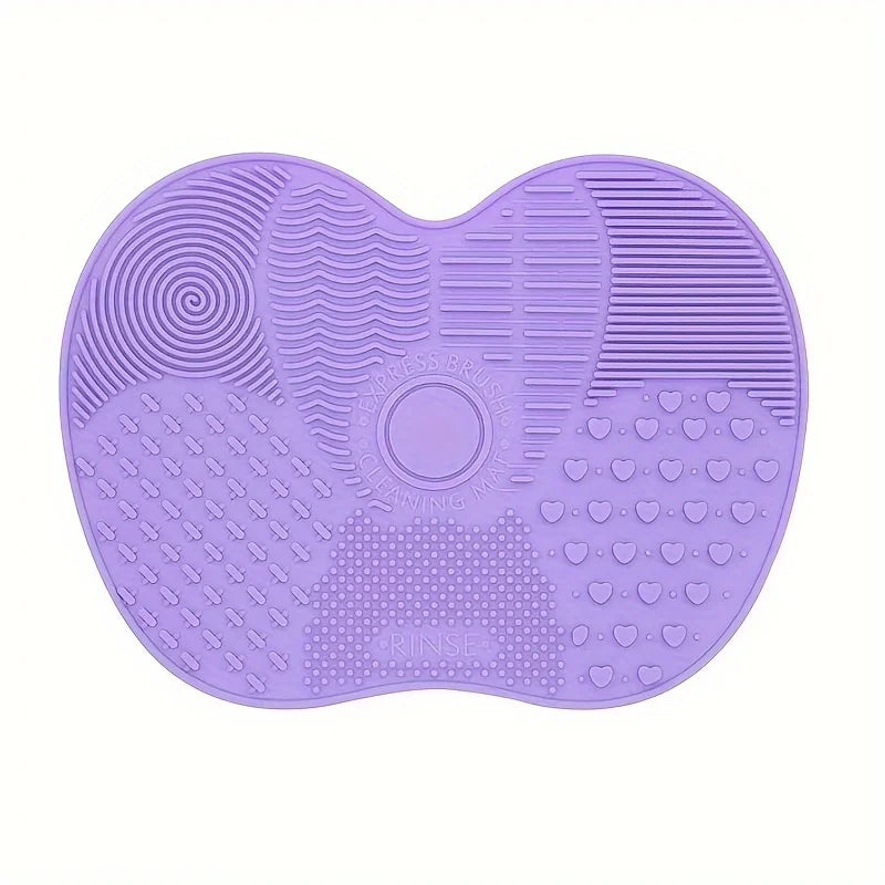 Silicone Apple Brush Cleaning Pad with Suction Cup - Smarsty