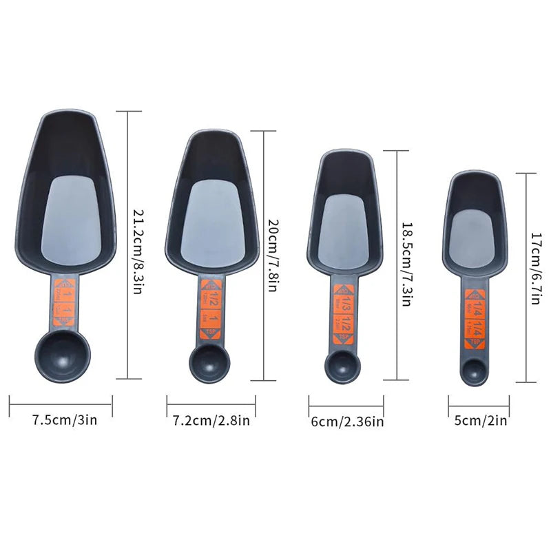 4 Piece Eco-Friendly Measuring Spoons Set for Baking - Smarsty