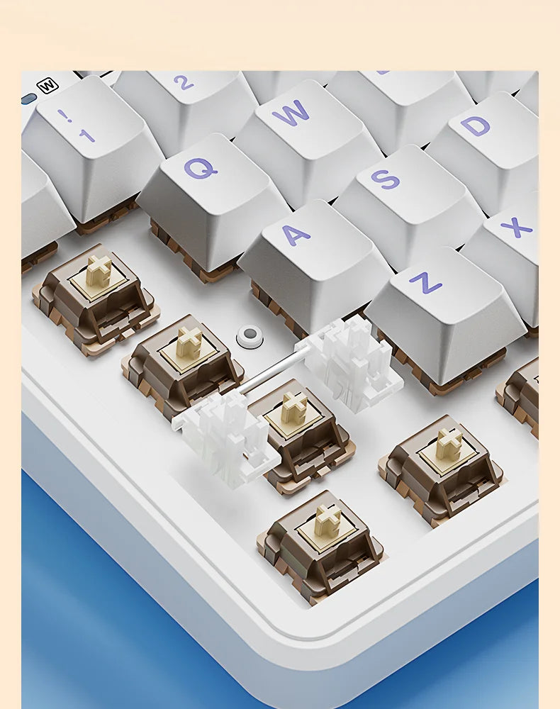Wireless Gaming Keyboard With Macro Keys And TFT Display