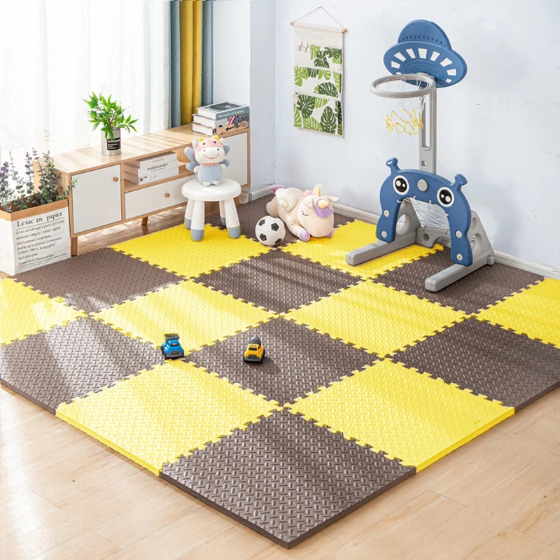 Puzzle Mat For Children Tiles Foam Baby Play Mat Kids Carpet Mat for Home Workout Equipment Floor Padding for Kids by Smarsty
