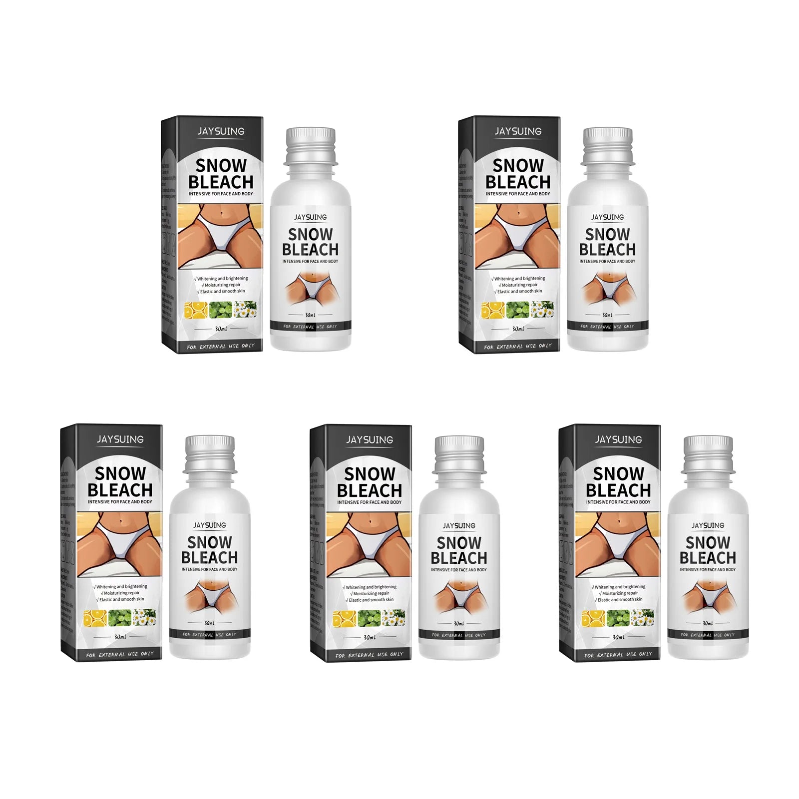 Body Snow Bleach Cream for Dark Spot Removal - Smarsty