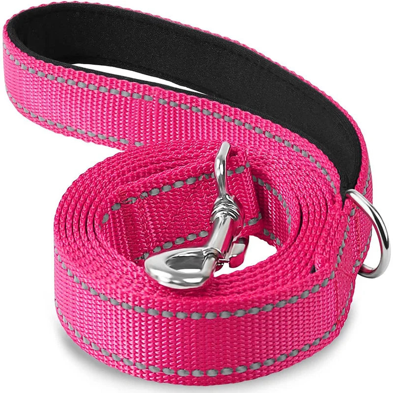 Reflective Dog Harness Leash for Safe Night Walks - Smarsty