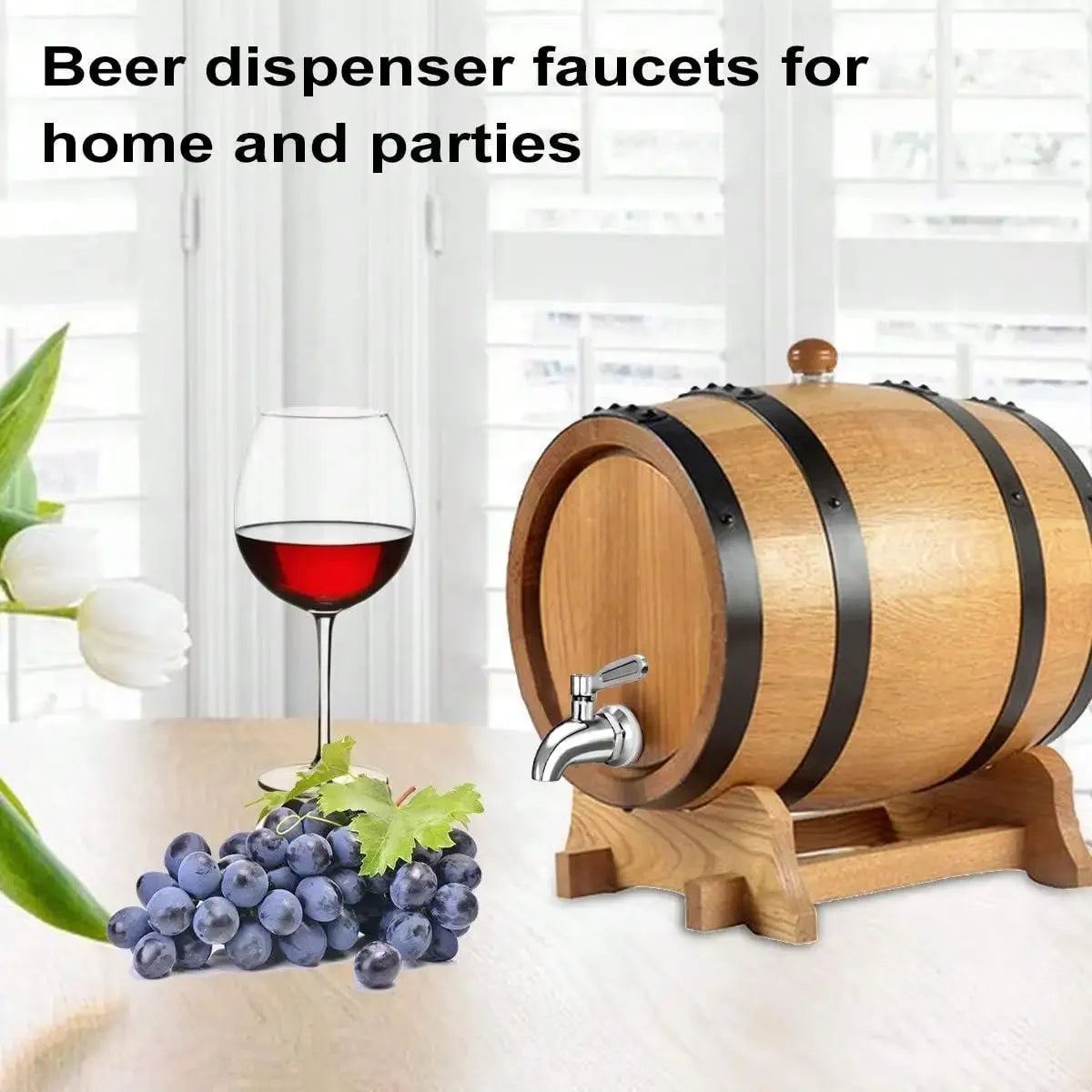 Stainless Steel Beverage Dispenser Spigot for Easy Pouring - Smarsty