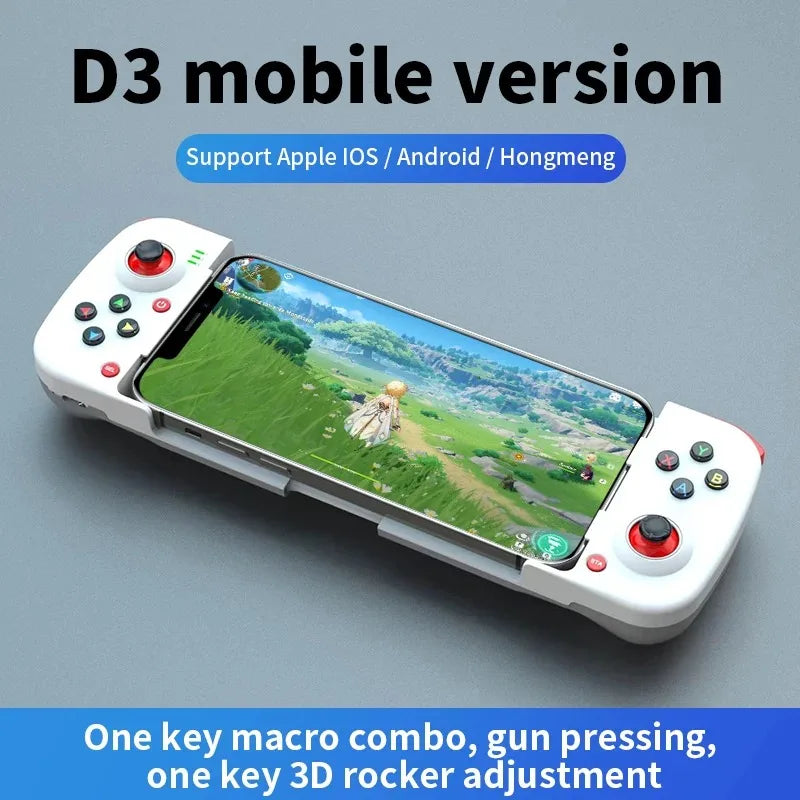 Stretchable Wireless Bluetooth Gamepad for Mobile Gaming - Smarsty
