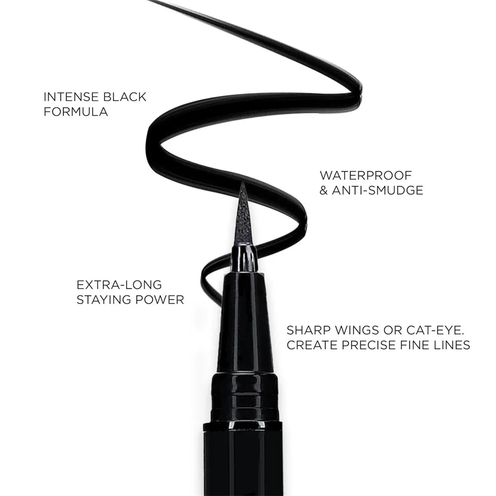 Quick Dry Waterproof Eyeliner Pencil for Long Lasting Wear - Smarsty