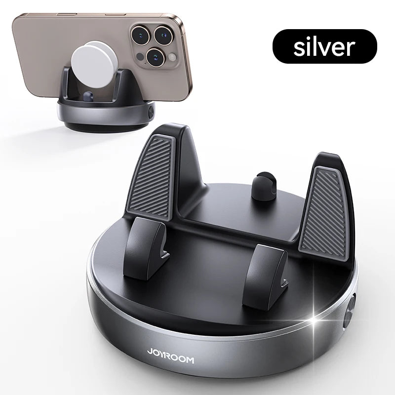Car Phone Mount Dashboard One Handed Operation 360 Rotation - Smarsty