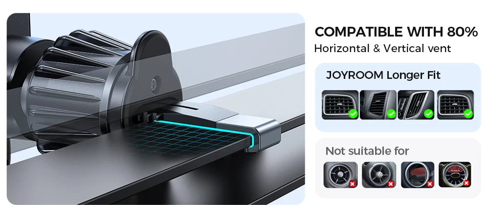 Magnetic Car Phone Holder Universal Air Vent Mount - Smarsty