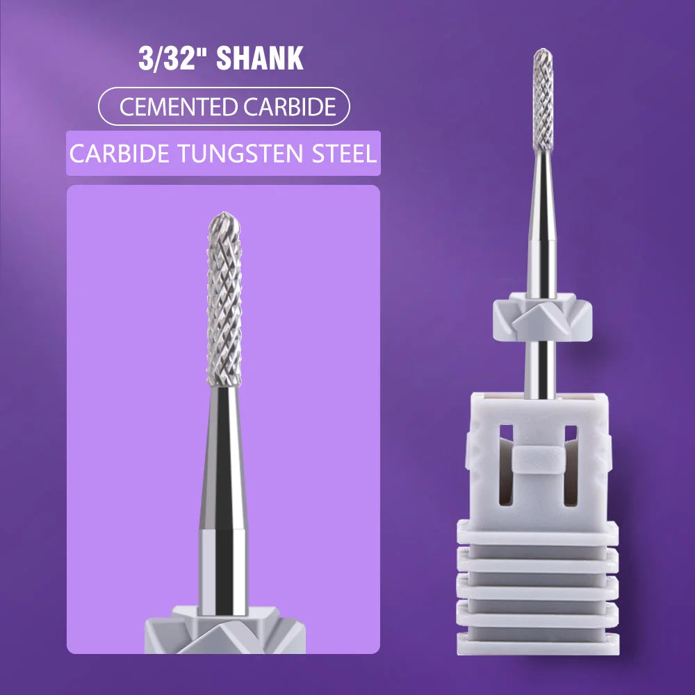 Electric Nail Drill Bit Stainless Steel for Manicure - Smarsty