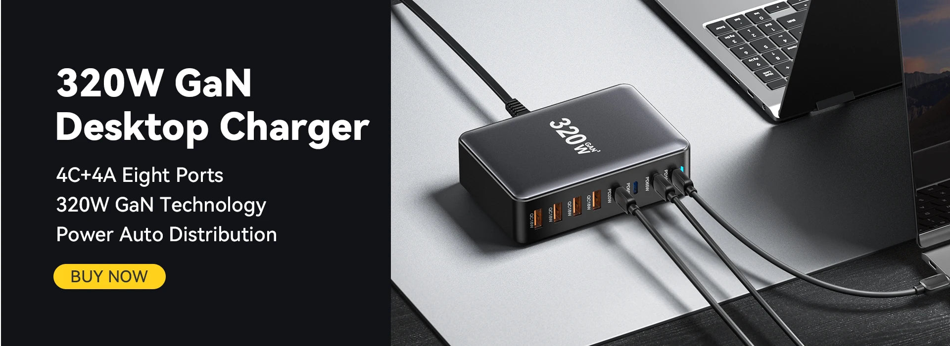 GaN USB C RapidCharge 20W PD Charger for iPhone iPad - Smarsty