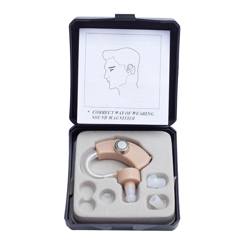 Super Mini Hearing Aid Adjustable Tone Amplifier - Smarsty