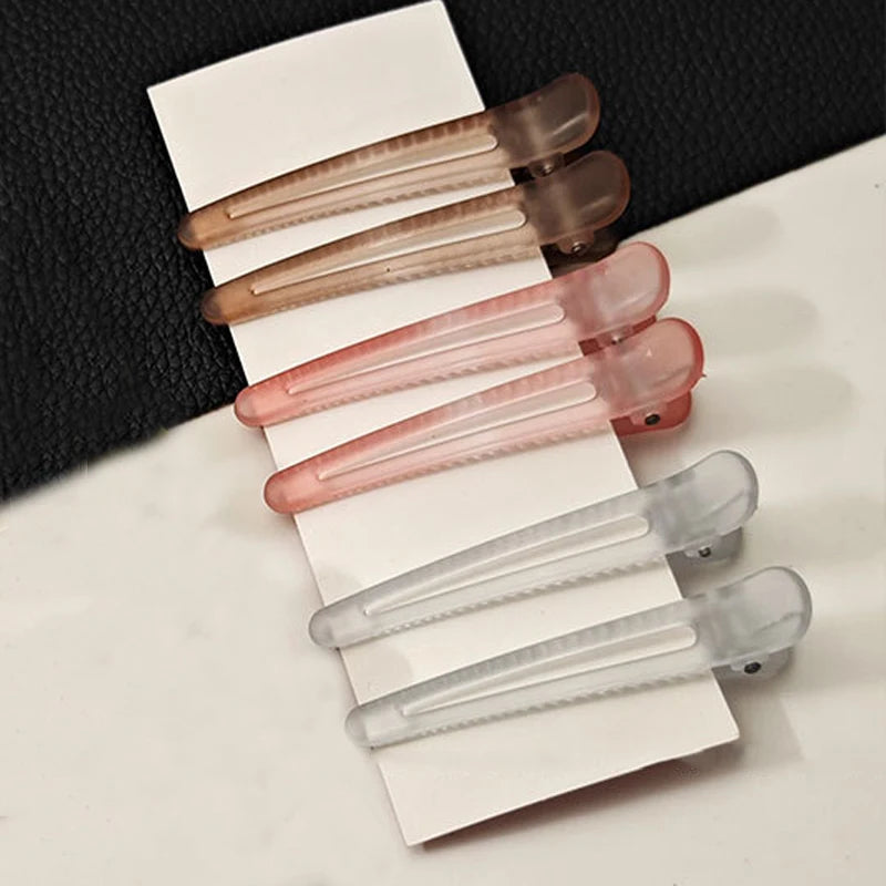 Professional Plastic Hairdressing Duckbill Clips for Styling - Smarsty