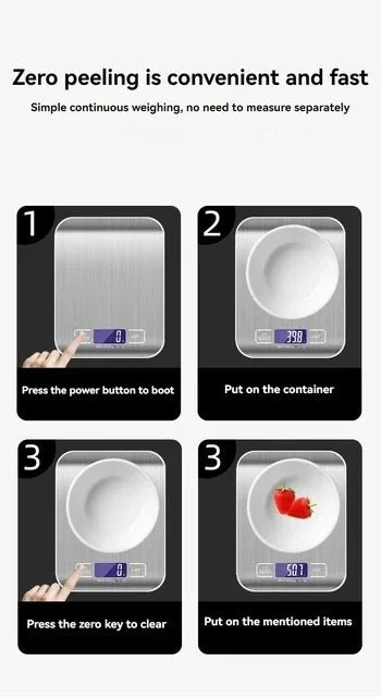 High-Precision Electronic Baking Scale for Accurate Measuring - Smarsty