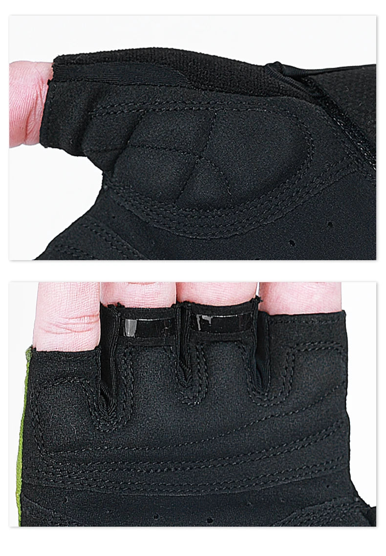 INBIKE Breathable Half Finger Cycling Gloves with Shock Absorption - Smarsty