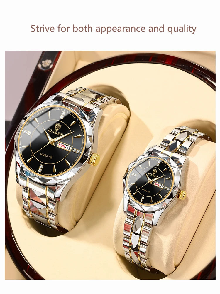 Luxury Waterproof Quartz Watch for Women with Luminous Feature - Smarsty