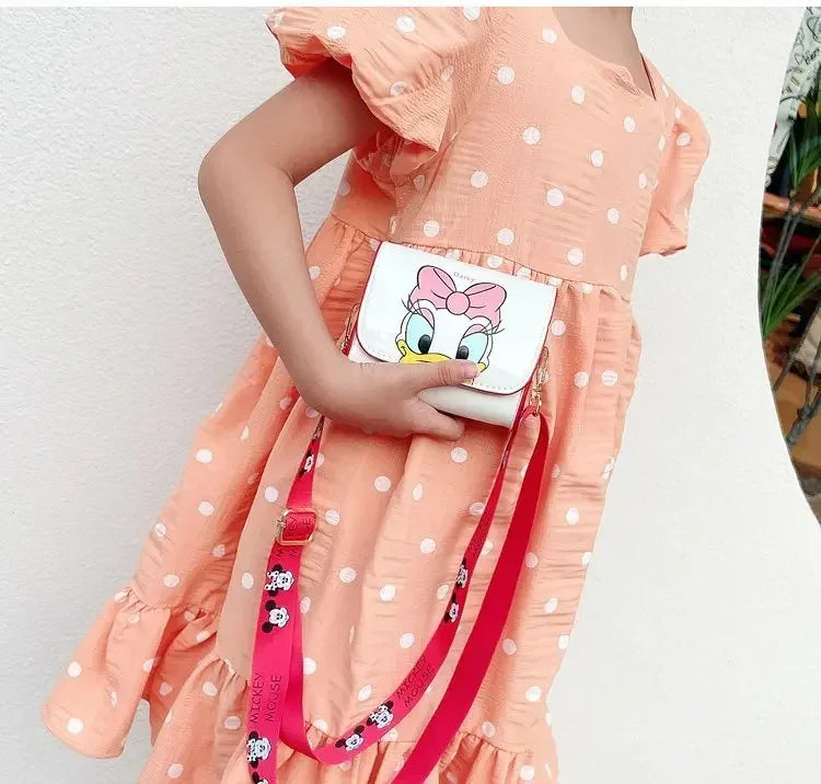 Disney Mickey Mouse Cute Kids Crossbody Bag for Girls - Smarsty