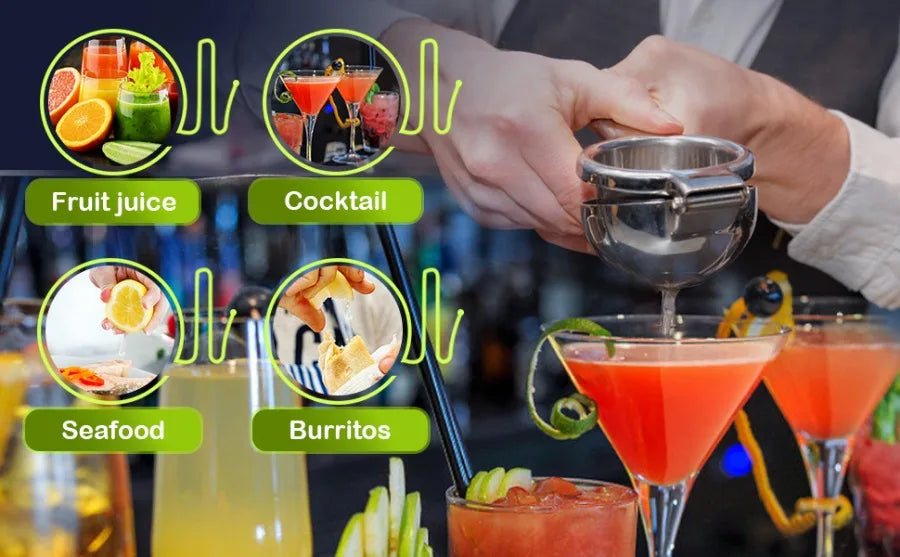 Stainless Steel Lemon Squeezer Manual Lemon Clip Processor Household Orange Citrus Juicers Fruit Pressing Kitchen Accessories by Smarsty