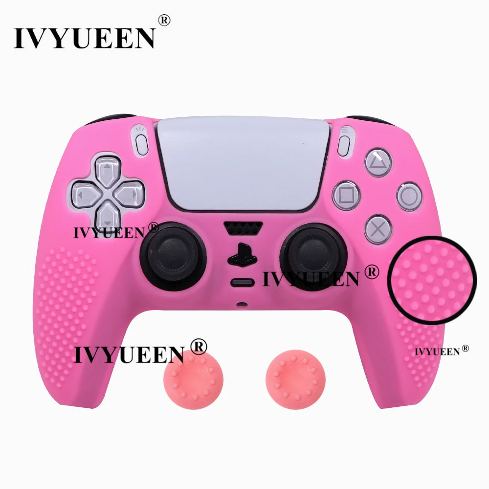 Ivyueen Anti-Slip Silicone Cover for PS5 Controller - Smarsty