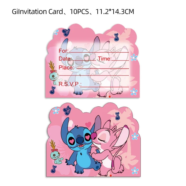 Disney Lilo and Stitch Birthday Party Decoration Set - Smarsty