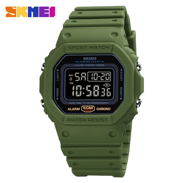 SKMEI 1628 Waterproof Military Digital Watch for Men - Smarsty