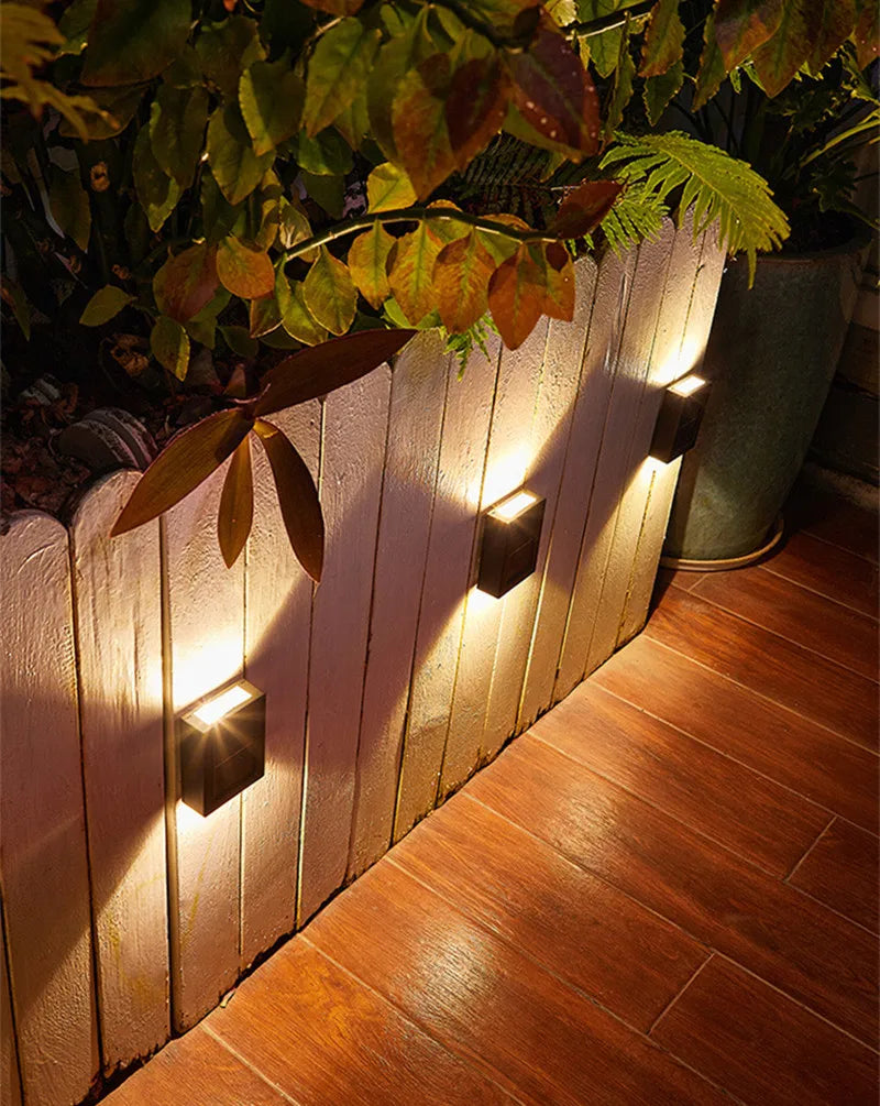 Solar LED Outdoor Light with Motion Sensor Waterproof Design - Smarsty