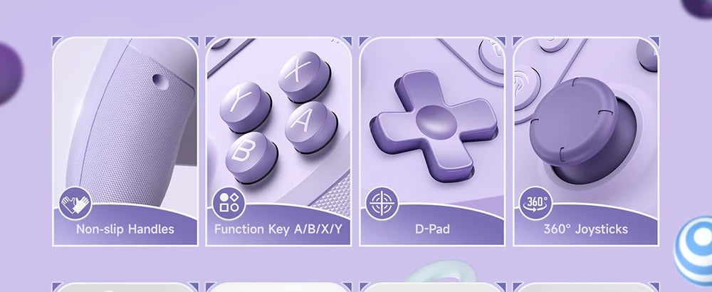 EasySMX T37 Wireless Gamepad with Gyro Motion Control - Smarsty