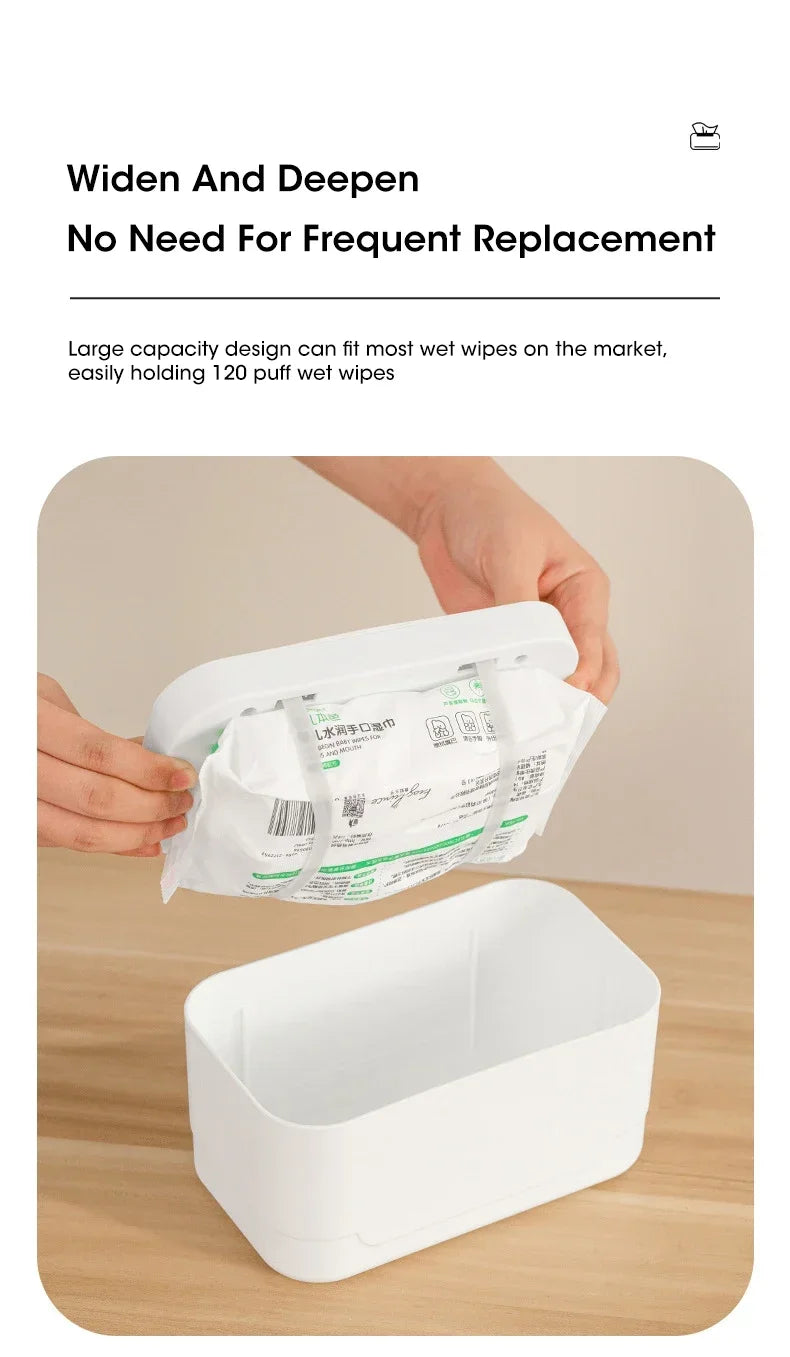 Baby Wipe Warmer Heater with LED Display Wet Towel Dispenser Portable USB Charge Baby Wipe Warmer Napkin Heating Box Home/Car - Smarsty