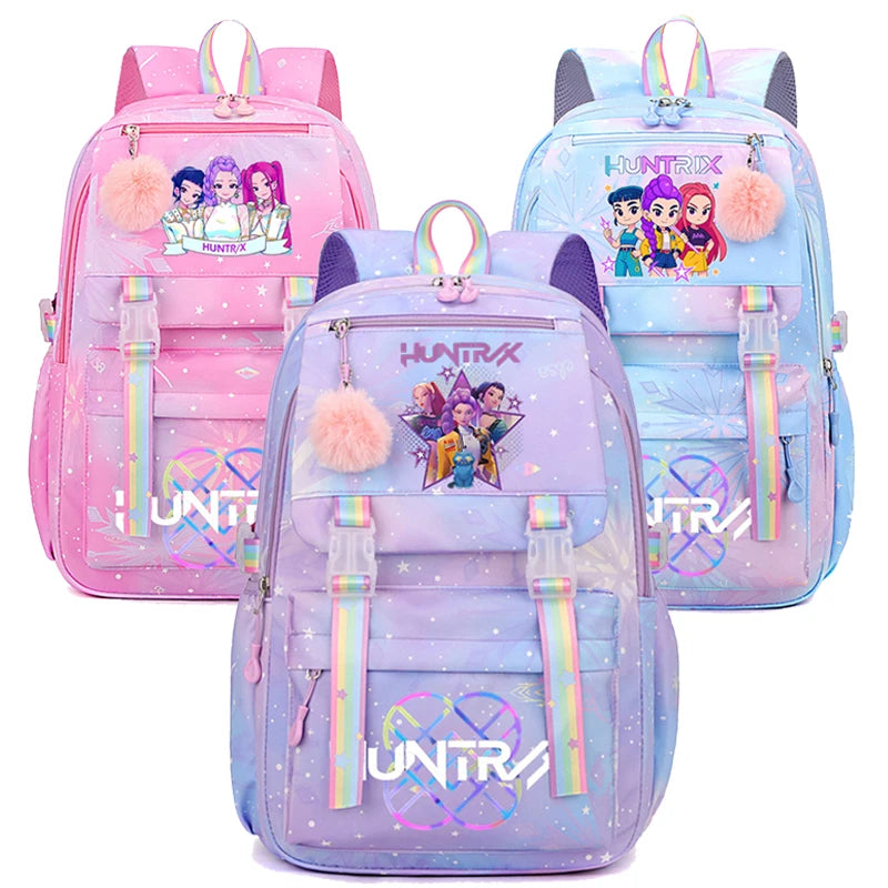 Cartoon Style Kids Backpack With High Capacity For School - Smarsty