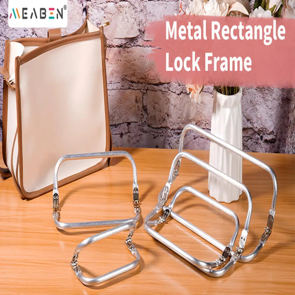 DIY Metal Purse Frame Handle Kiss Clasp Lock For Bag Sewing Craft Tailor Accessories Bag Frame For Purse Backpack Bags Parts