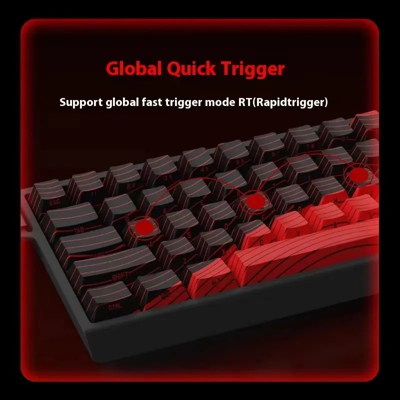 Mechanical Keyboard With Hot Swap And Adjustable Keystroke