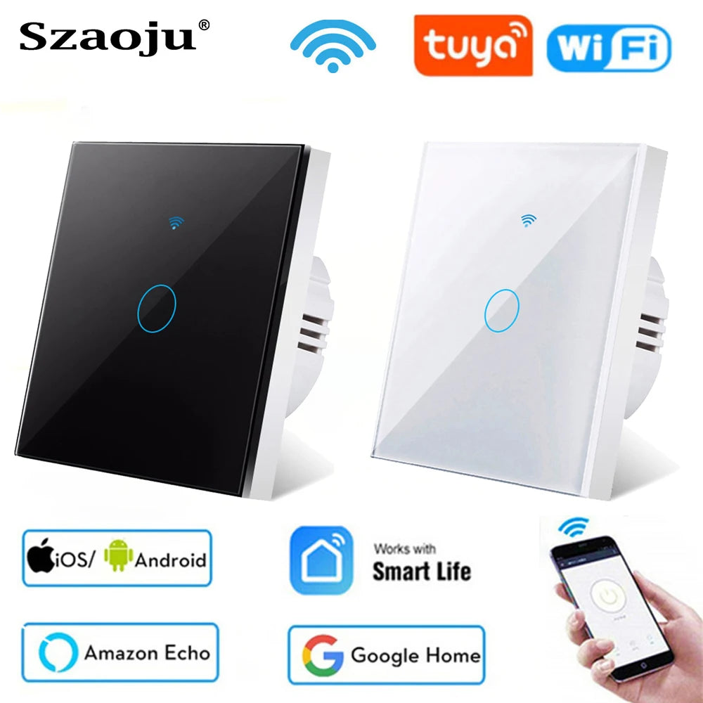 Smart WiFi Touch Light Switch with Remote Control - Smarsty