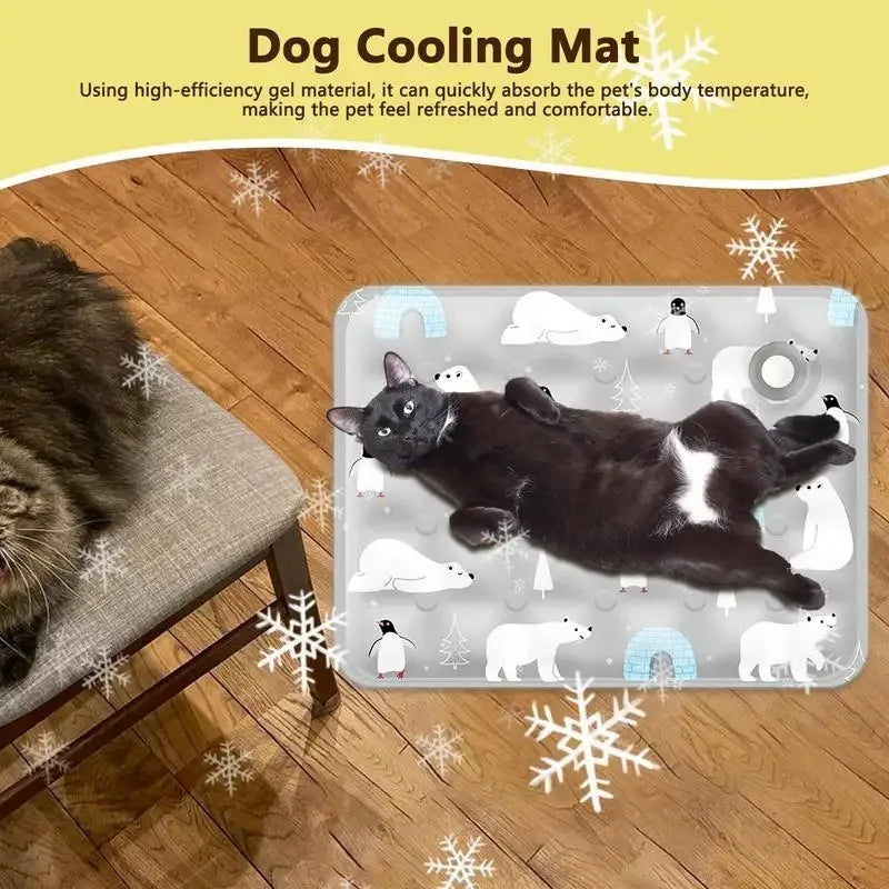 Cooling Beds for Cats and Dogs with Breathable Fabric - Smarsty