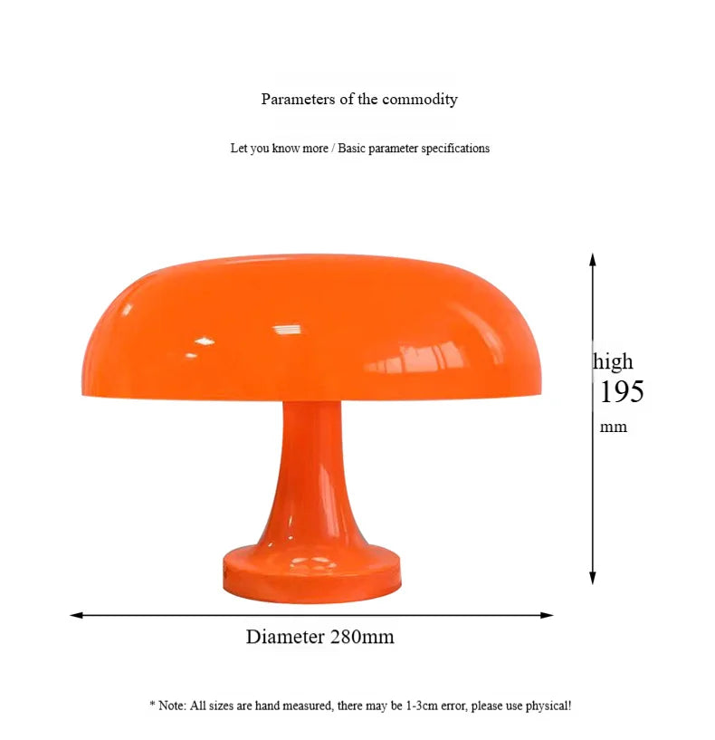 Minimalist Mushroom Table Lamp for Modern Bedrooms - Smarsty