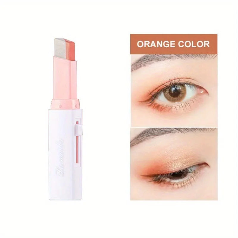 Two Color Gradient Eye Shadow Stick for Natural Looks - Smarsty